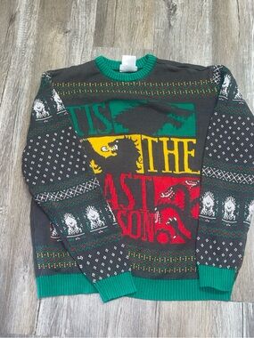 GAME OF THRONES HBO Ugly Christmas Sweater Tis The Last Season Men's 2xl